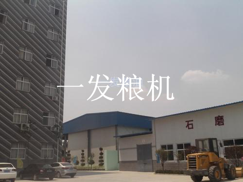 陜西合陽日產30T立式石磨機組流水線